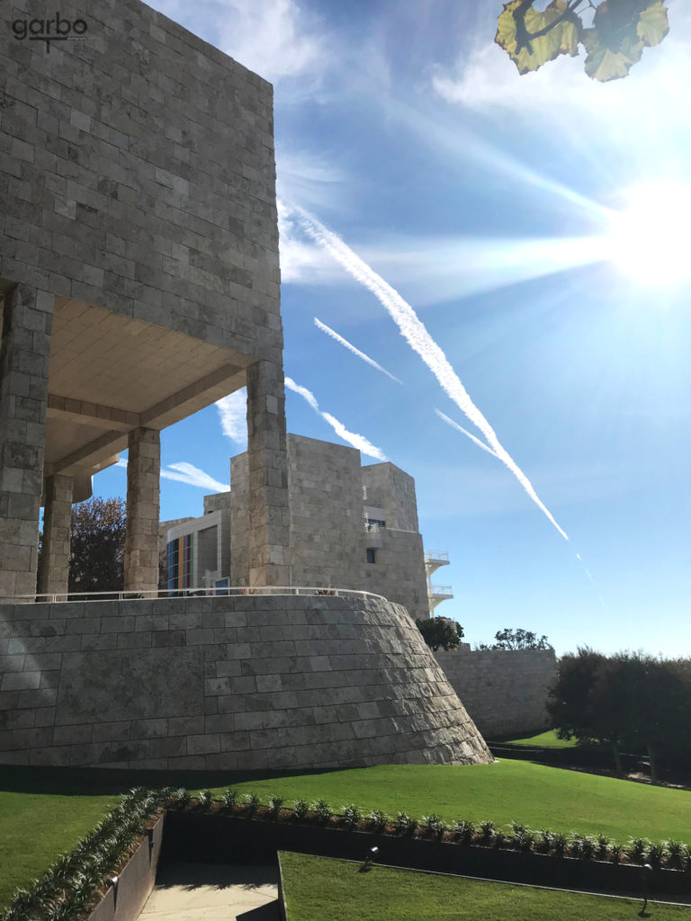 Getty skies, the Getty Center