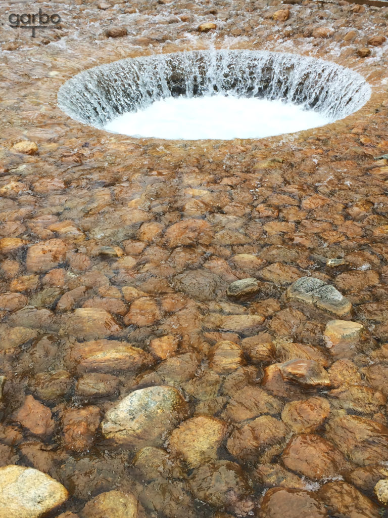 Inverted fountain, UCLA