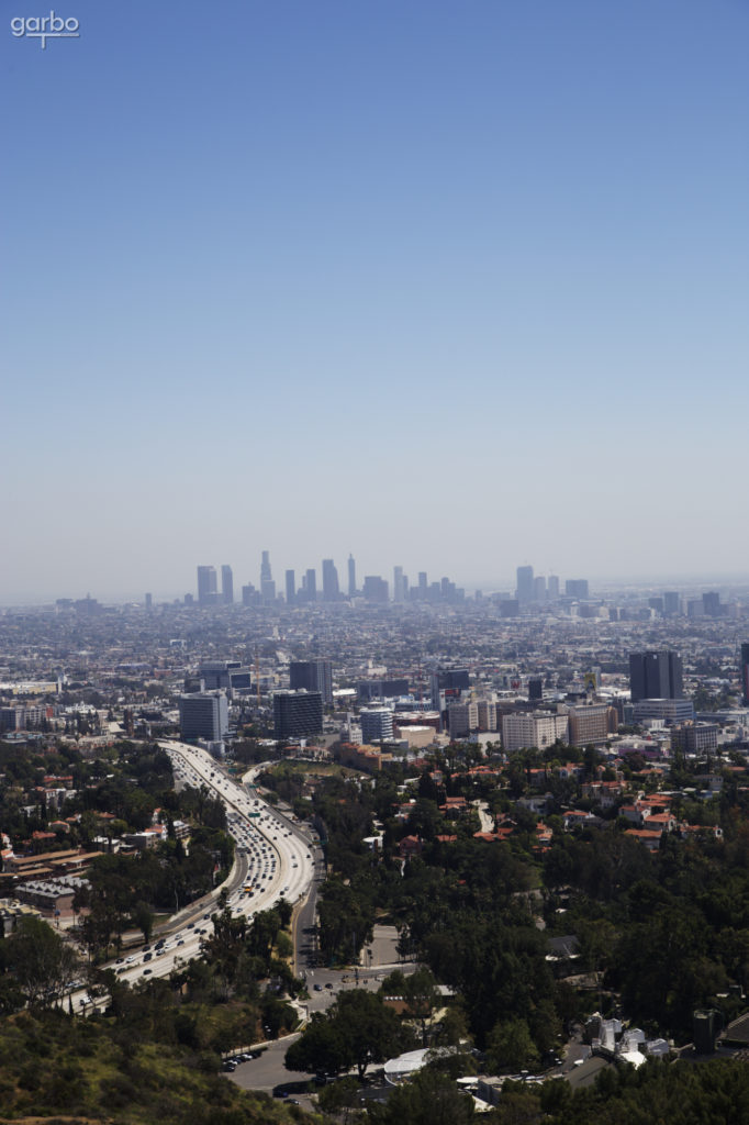 the 101, downtown LA