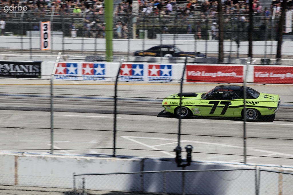 71 Dodge Challenger Race car, number 77