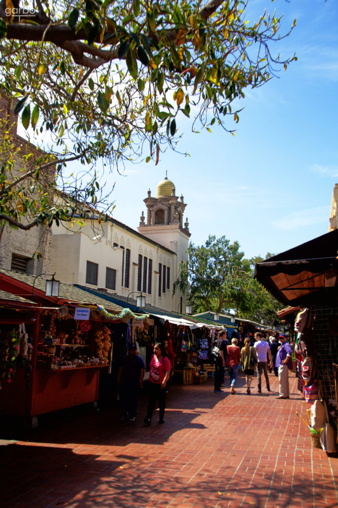 Olvera Street market, Los Angeles