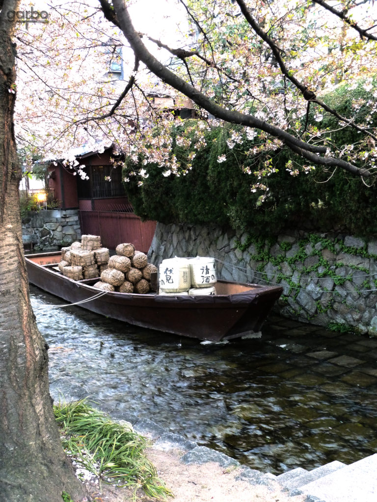 saki boat, Kyoto