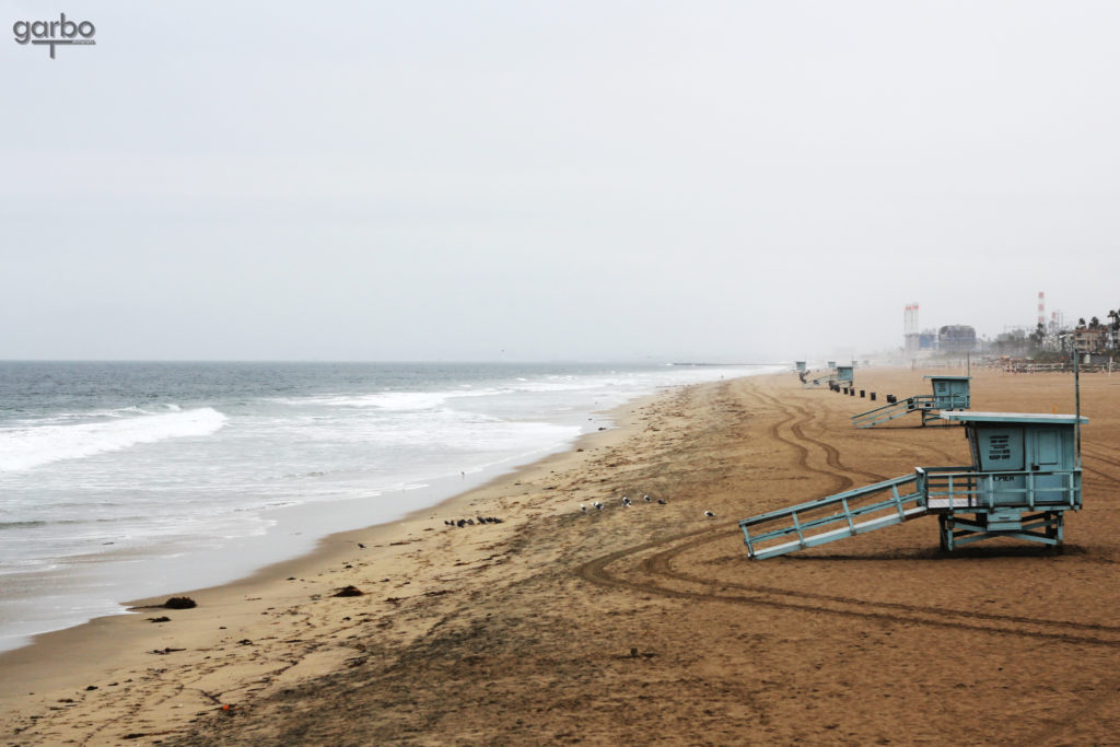 Manhattan Beach, Rain Day