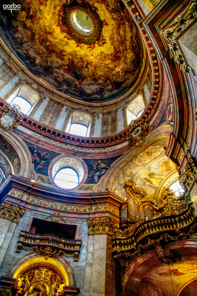 Ceiling detail, Church of St. Peter, Vienna, Austria