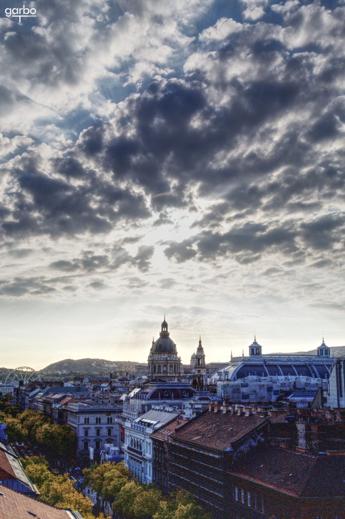 Cloud cover, Budapest, Hungary