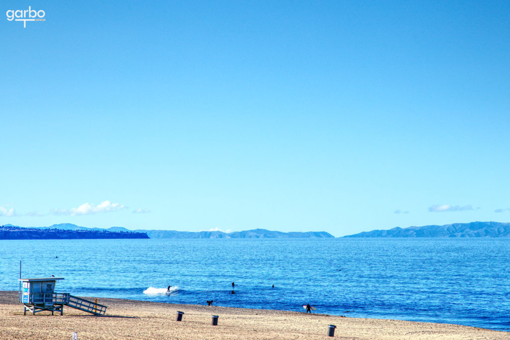 Catalina Island in the Distance