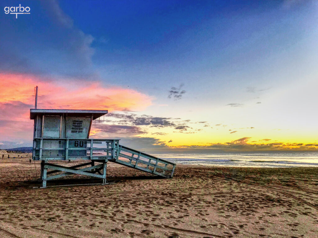 Dockweiler Beach Sunset